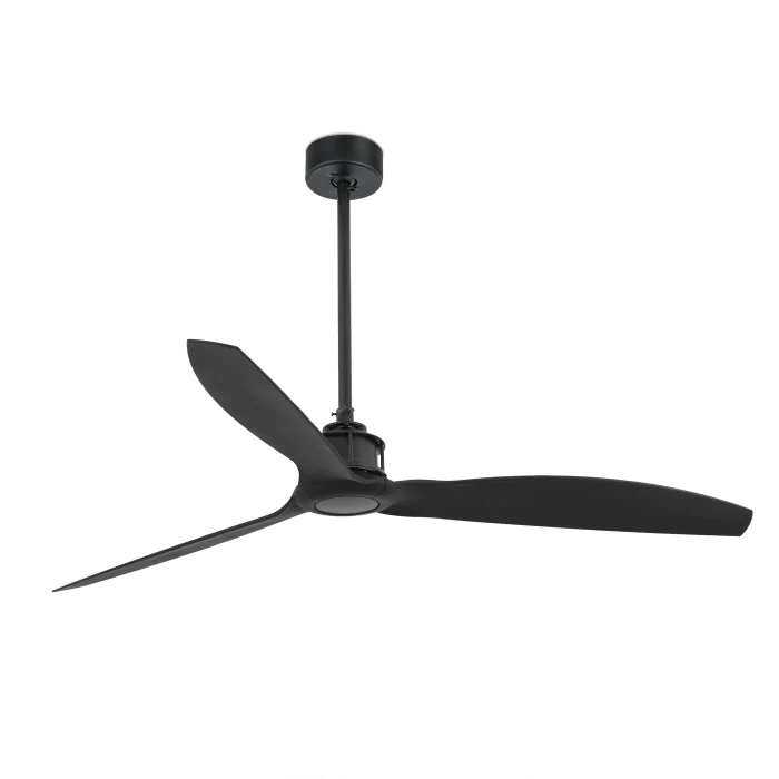 Вентилятор без света JUST FAN Matt black ceiling fan with DC motor
