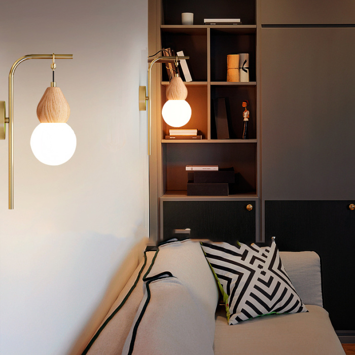 Настенный светильник FABRON WALL Brass ImperiumLoft