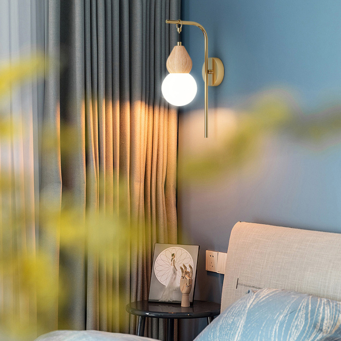 Настенный светильник FABRON WALL Brass ImperiumLoft