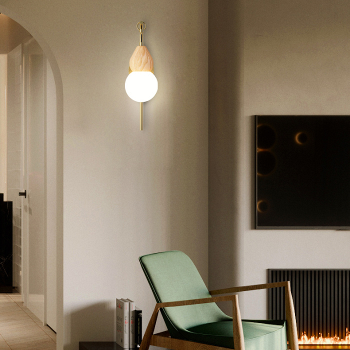 Настенный светильник FABRON WALL Brass ImperiumLoft