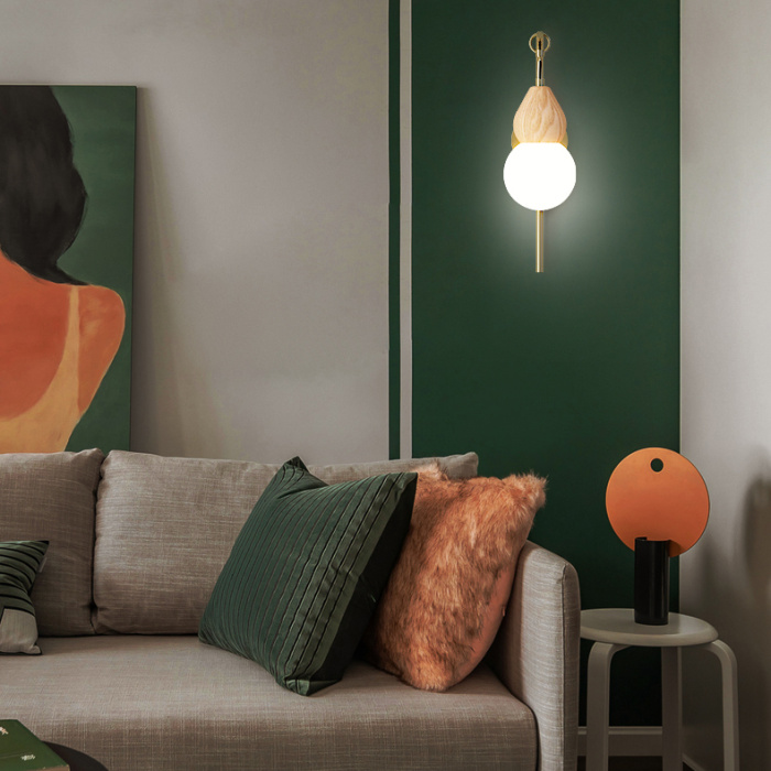 Настенный светильник FABRON WALL Brass ImperiumLoft