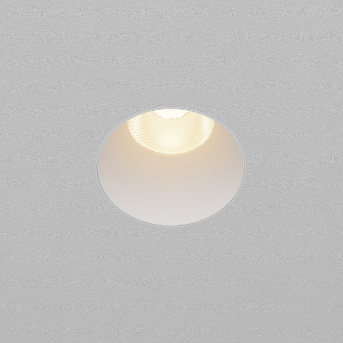 Встраиваемый светильник Maytoni Dip DL122-15W-3K-TRS-W