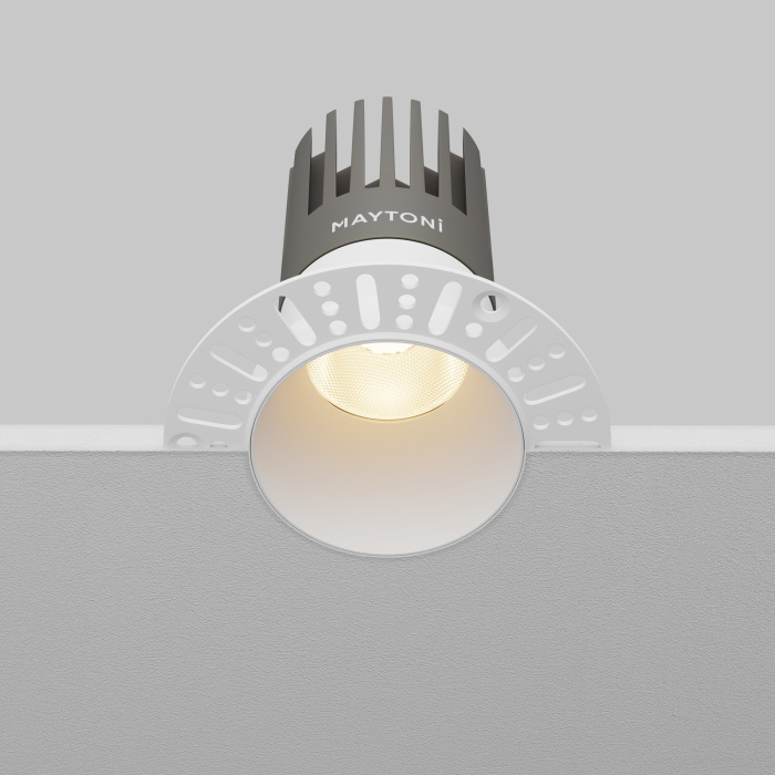 Встраиваемый светильник Maytoni Dip DL122-15W-3K-TRS-W