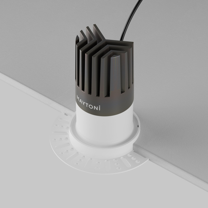 Встраиваемый светильник Maytoni Dip DL122-15W-3K-TRS-W