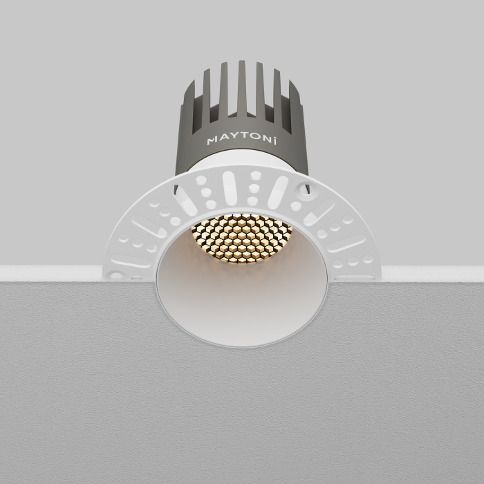 Встраиваемый светильник Maytoni Dip DL122-15W-3K-TRS-W