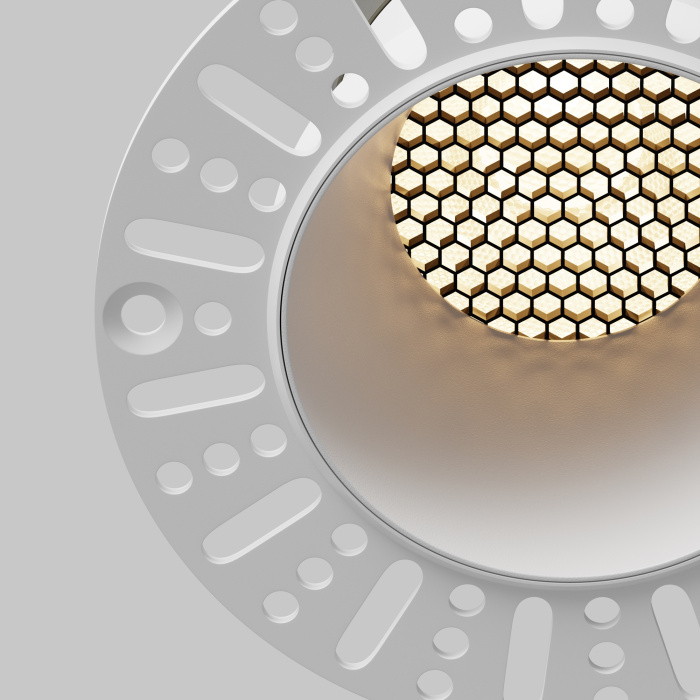 Встраиваемый светильник Maytoni Dip DL122-15W-3K-TRS-W