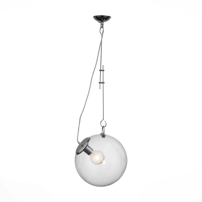 Светильник подвесной ST-Luce SL550.103.01 Хром/Прозрачный E27 1*60W