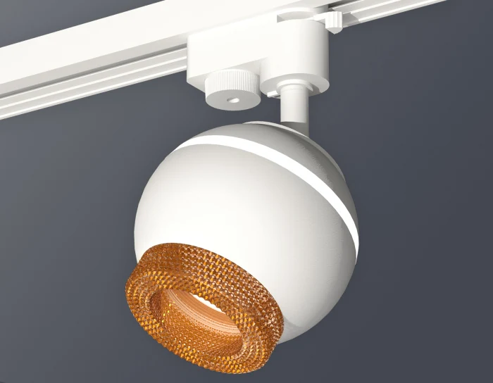 Комплект трекового однофазного светильника с подсветкой Ambrella light XT1101064