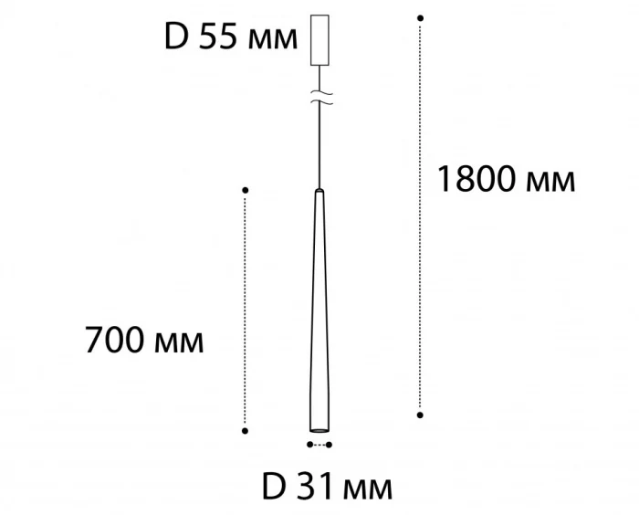 Светильник подвесной ITALLINE IT03-1428 white