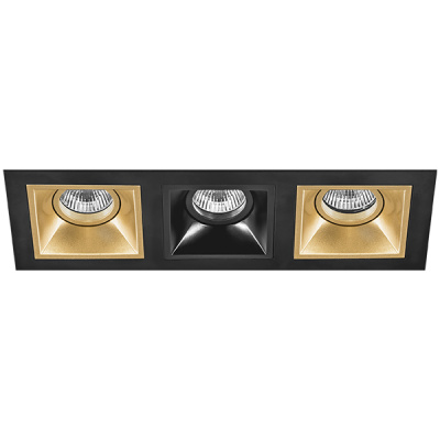 Комплект из светильников и рамки DOMINO Domino Lightstar D537030703