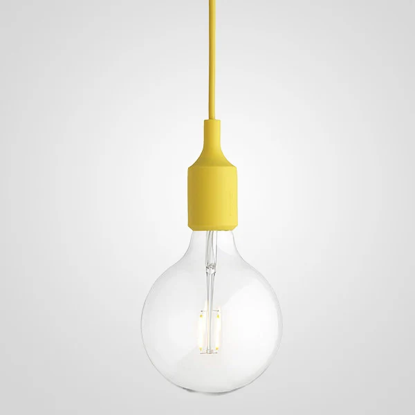 Подвесной светильник Muuto E27 Yellow ImperiumLoft