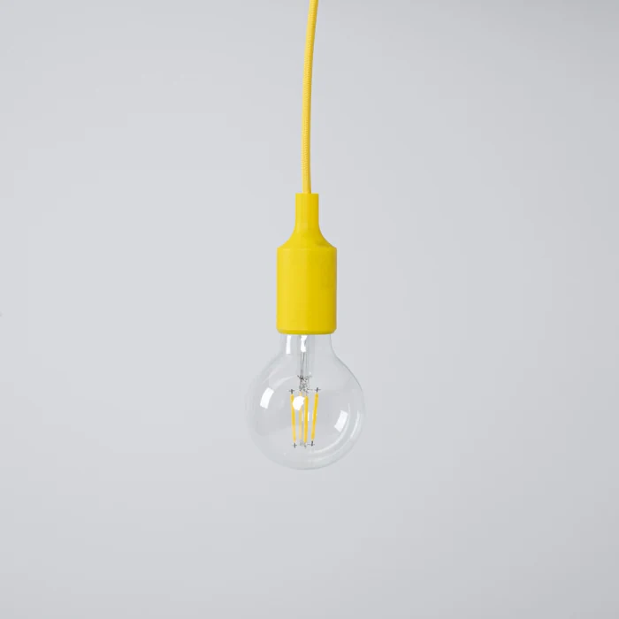 Подвесной светильник Muuto E27 Yellow ImperiumLoft