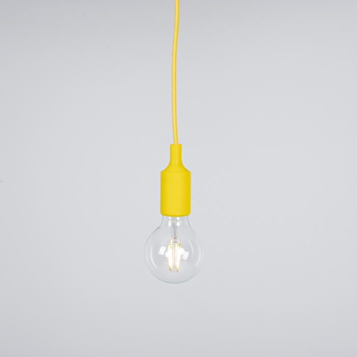 Подвесной светильник Muuto E27 Yellow ImperiumLoft
