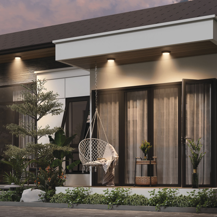 Уличный светильник URBANO LED 10W 1175LM ЧЕРНЫЙ 3000K IP65 214972