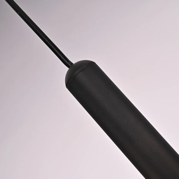 Подвесной светильник RAFFIN 4 Transparent Black ImperiumLoft