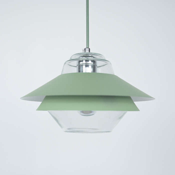 Подвесной светильник UFO Light Green ImperiumLoft