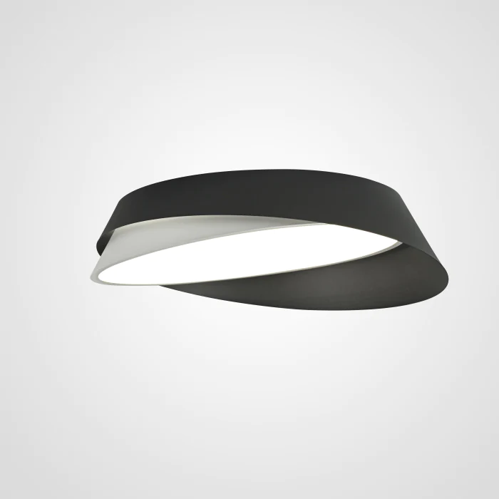 Потолочный светильник SHELL D40 White Black ImperiumLoft