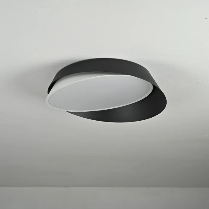 Потолочный светильник SHELL D40 White Black ImperiumLoft