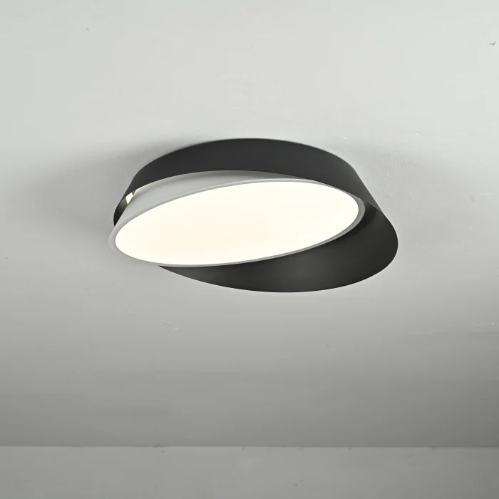 Потолочный светильник SHELL D40 White Black ImperiumLoft