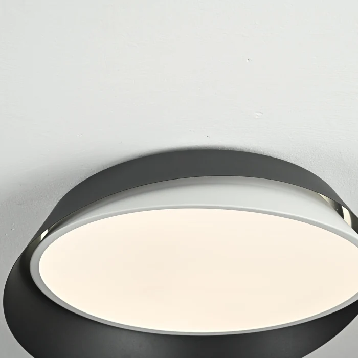 Потолочный светильник SHELL D40 White Black ImperiumLoft