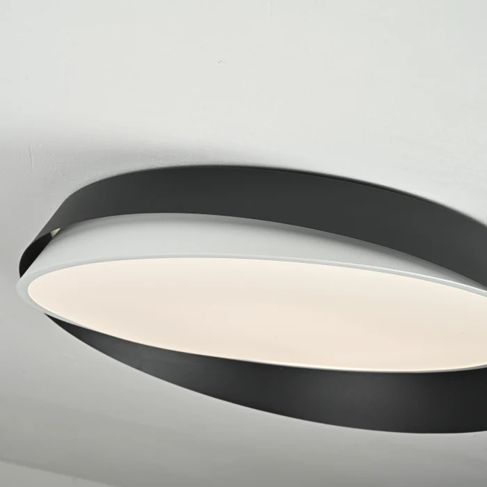 Потолочный светильник SHELL D40 White Black ImperiumLoft