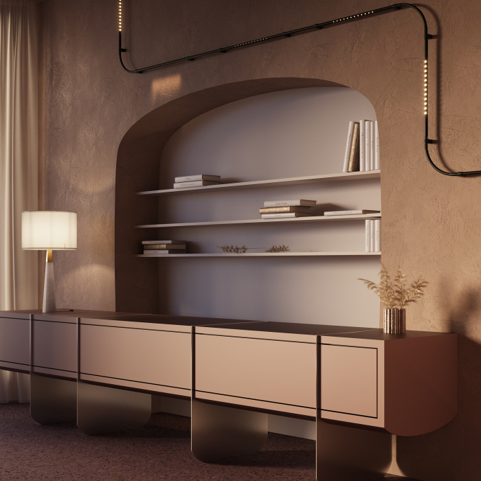 Трековый светильник Maytoni Points C101CL-L500-12W3-6K-BS