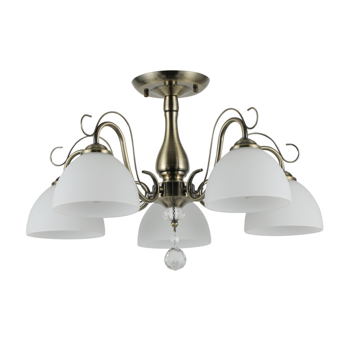 Потолочная люстра на штанге ESSAY ESCADA 1149/5P Bronze