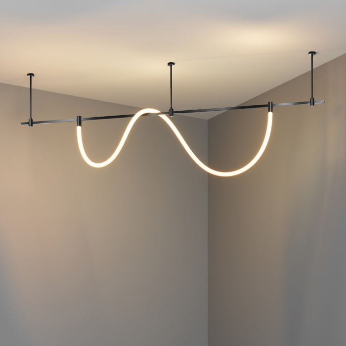 Трековый светильник Maytoni Tau TR154-1-27W3K-B