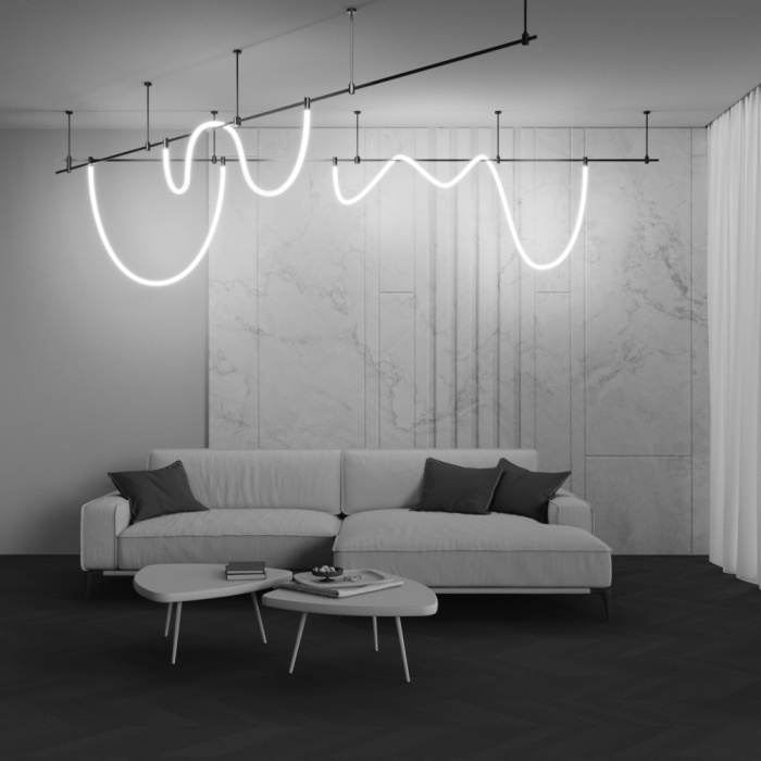 Трековый светильник Maytoni Tau TR154-1-27W3K-B