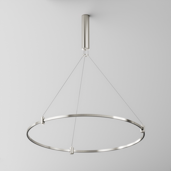 Подвесной набор с основанием под блок питания для круглого шинопровода Maytoni TRA154SW-BB-R-PT