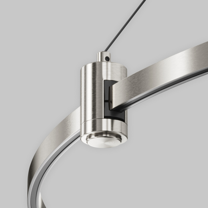 Подвесной набор с основанием под блок питания для круглого шинопровода Maytoni TRA154SW-BB-R-PT