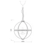 Подвесная люстра Delight Collection Residential KM0115P-4M nickel