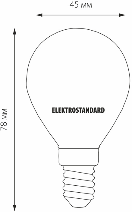 Светодиодная лампа Elektrostandard Mini classic 4690389041525