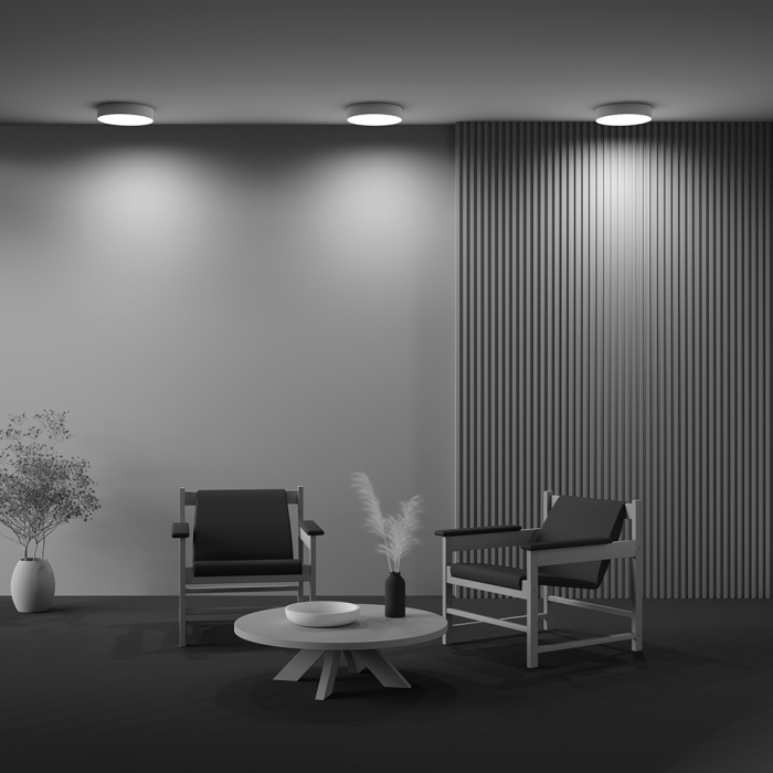 Потолочный светильник Maytoni Zon C032CL-36W3K-RD-W