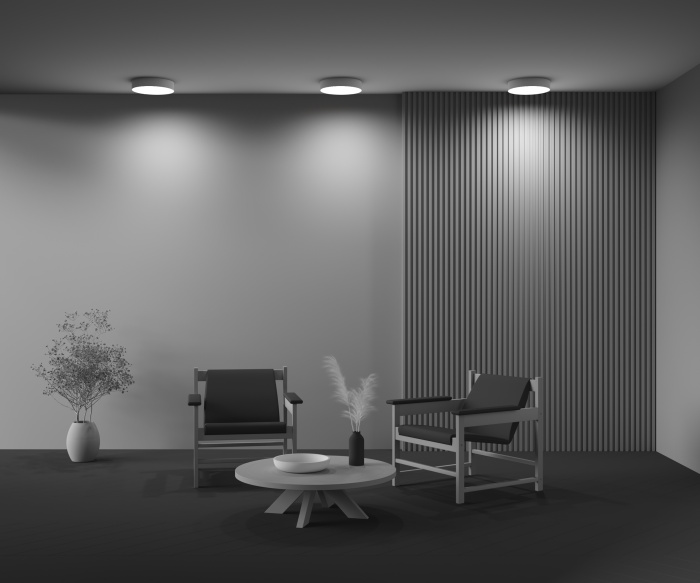 Потолочный светильник Maytoni Zon C032CL-36W3K-RD-W