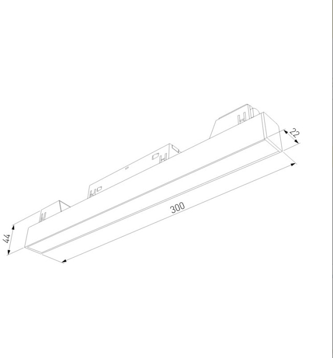 Трековый светильник Elektrostandard Slim magnetic 4690389178849