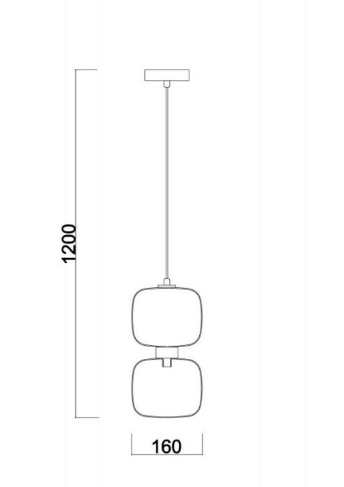 Подвесной светильник Freya Lumen FR5215PL-01BS
