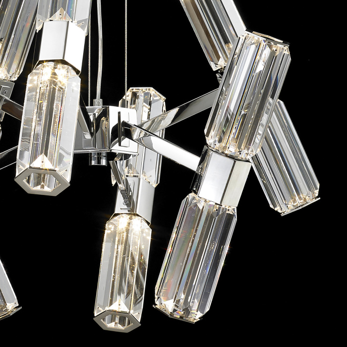 Подвесная люстра Delight Collection MD19027016 MD19027016-12B chrome