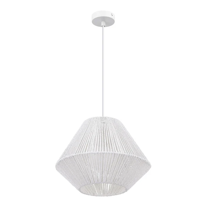Светильник подвесной белый/белый E27 1*40W SLE6025-503-01