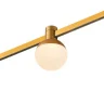 Магнитный трековый светильник FARM Золотистый LED 1*5W 3000K 89Lm Ra90 120 IP20 D75xH10 ST815.206.05