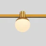 Магнитный трековый светильник FARM Золотистый LED 1*5W 3000K 89Lm Ra90 120 IP20 D75xH10 ST815.206.05