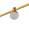 Магнитный трековый светильник FARM Золотистый LED 1*5W 3000K 89Lm Ra90 120 IP20 D75xH10 ST815.206.05