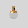 Магнитный трековый светильник FARM Золотистый LED 1*5W 3000K 89Lm Ra90 120 IP20 D75xH10 ST815.206.05