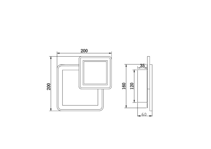 Настенный светильник Freya Siala 02 FR10027WL-L13B