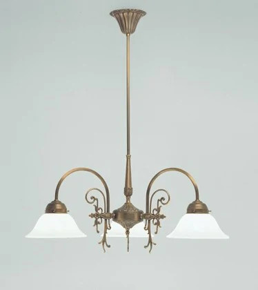 Люстра на штанге Berliner Messinglampen D11-21opB