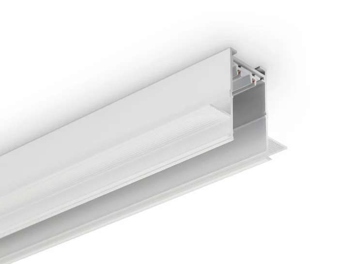 Шинопровод встраиваемый под ГКЛ 12,6мм Magnetic 220V IP20 2000*62.5*56 Ambrella light GL1009