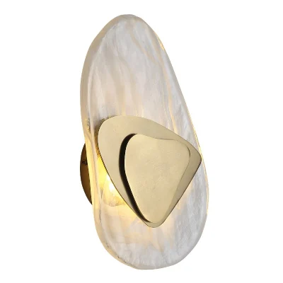 Светильник настенный ST-Luce Латунь/Прозрачно-белый LED 1*7W 4000K SL6123.301.01