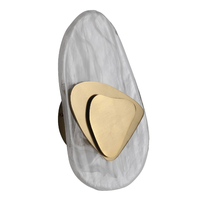 Светильник настенный ST-Luce Латунь/Прозрачно-белый LED 1*7W 4000K SL6123.301.01