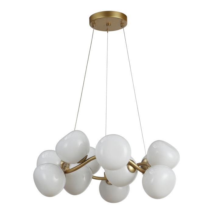 Светильник подвесной ST-Luce Латунь/Белый G9 12*5W 4000K SL1519.303.12