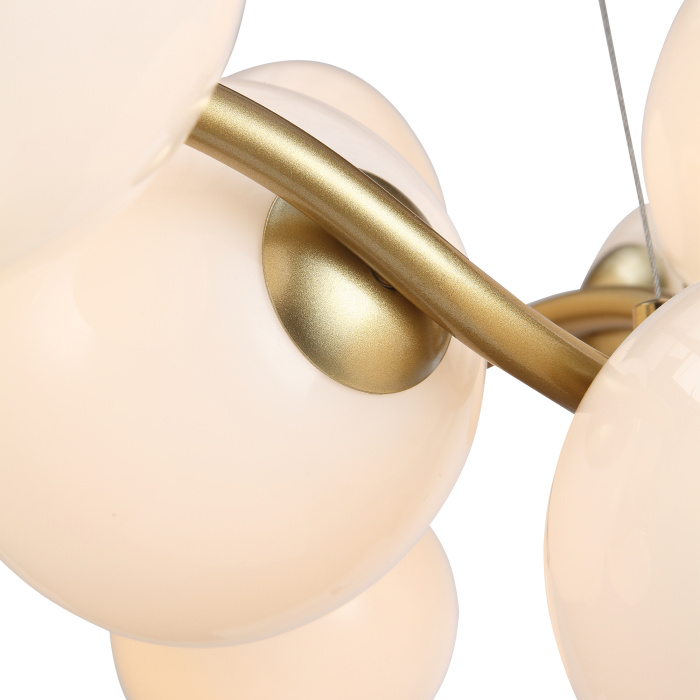 Светильник подвесной ST-Luce Латунь/Белый G9 12*5W 4000K SL1519.303.12